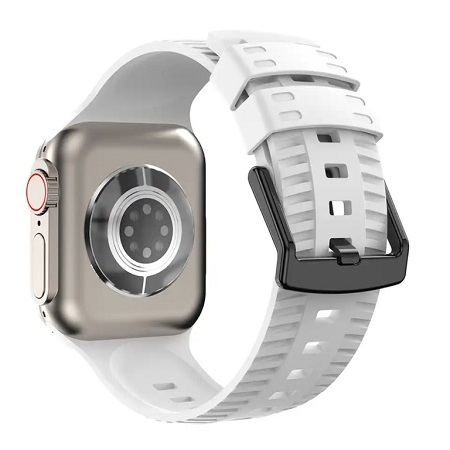بند اپل واچ سیلیکونی اسپارتان مناسب Apple Watch 45/49mm