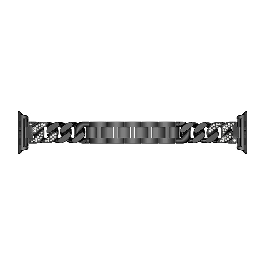 بند کارتیر تک ردیف نگین دار اپل واچ 42-44-45-49 میلی متر Cartier Luxury Band Apple Watch