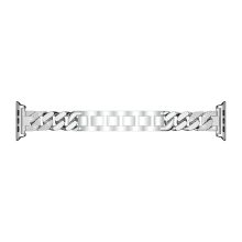 بند کارتیر تک ردیف نگین دار اپل واچ 42-44-45-49 میلی متر Cartier Luxury Band Apple Watch