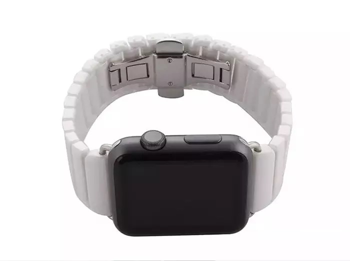 بند سرامیکی اپل واچ Apple Watch Link Bracelet Ceramic Band 42/44mm