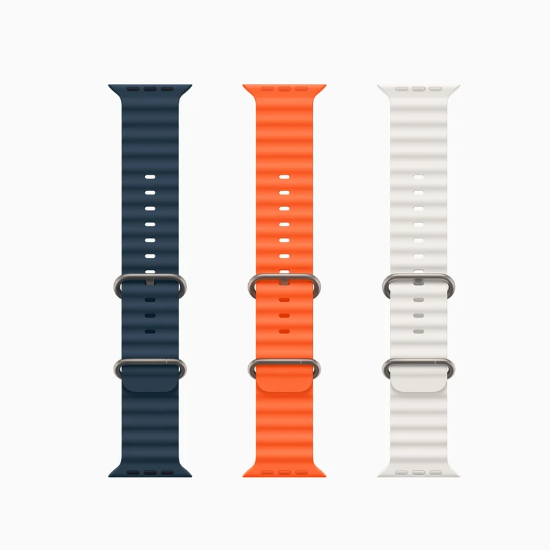 ساعت هوشمند اپل (اپل واچ) مدل Ultra 2 Titanium Case Ocean Band 49mm (بند اوشن)