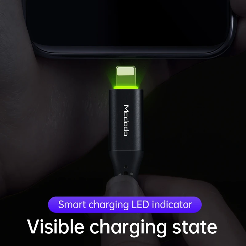 کابل تبدیل USB-C به لایتنینگ مک دودو مدل CA-7360 طول 1.2 متر