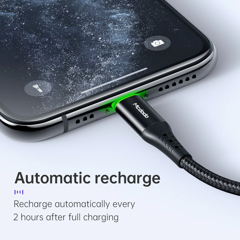 کابل تبدیل USB-C به لایتنینگ مک دودو مدل CA-7360 طول 1.2 متر