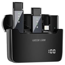 میکروفن بی سیم گرین لاین مدل 2in1 DIGITAL DISPLAY LITHTNING