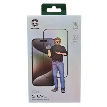 محافظ صفحه نمایش گرین لاین مدل 9H STEVE مناسب برای گوشی موبایل اپل IPhone 13/13 pro/14
