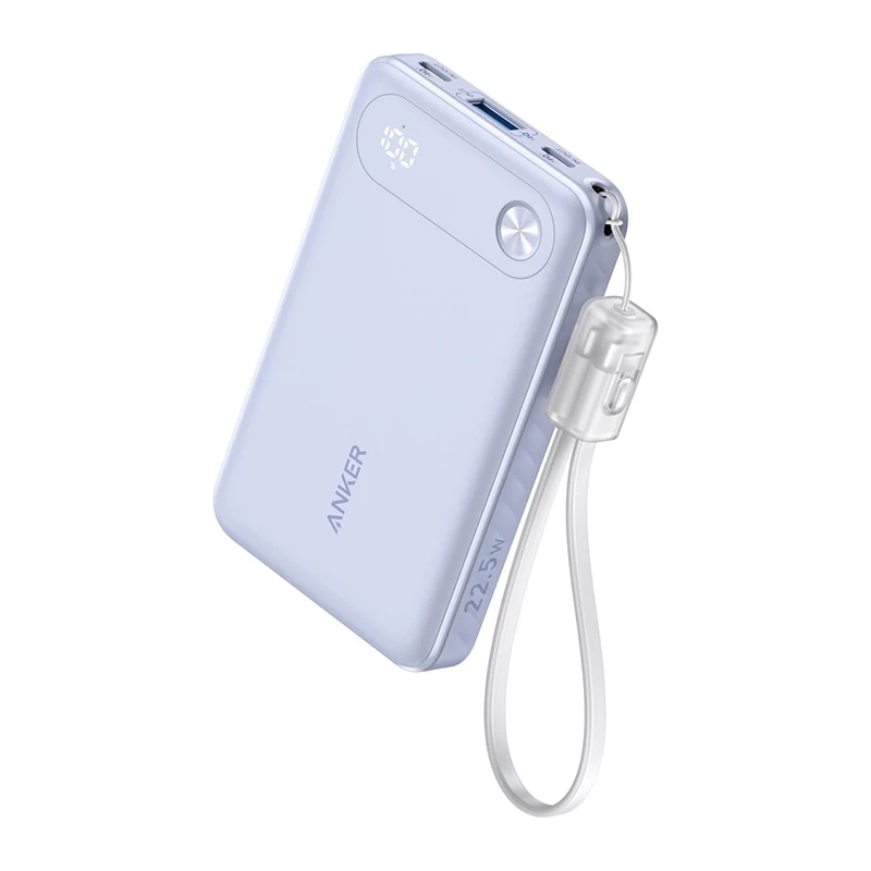 پاور بانک انکر Anker PowerCore 22.5W PD مدل A1257 ظرفیت 10000 میلی آمپر به همراه کابل USB-C