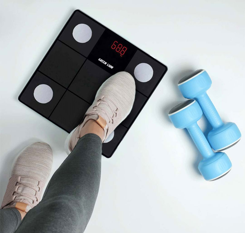 ترازو هوشمند گرین لاین مدل Green Lion Smart Body Fat Scale GNSFSCLEBK