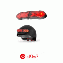 چراغ خطر دوچرخه راهنما دار بی سیم پرووان مدل PGL102