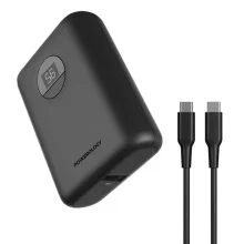 پاوربانک 20 وات 10000 با کابل پاورولوژی Powerology Ultra-Compact PD Power Bank PPBCHA04