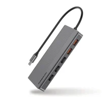 هاب تایپ سی 12 پورت پارولوژی Powerology 12 in1 USB-C Hub P121HBCGY