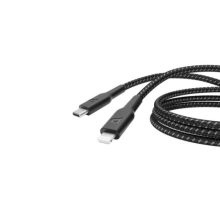 کابل شارژ لایتنینگ به تایپ سی 60 وات پاورولوژِی Powerology Type-C to Lightning Cable 2M