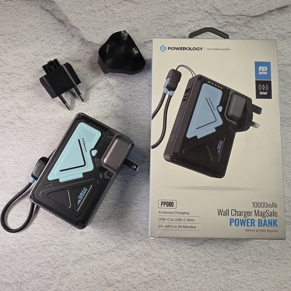 شارژر و پاوربانک 10000mAh پاورولوژی Powerology PP080