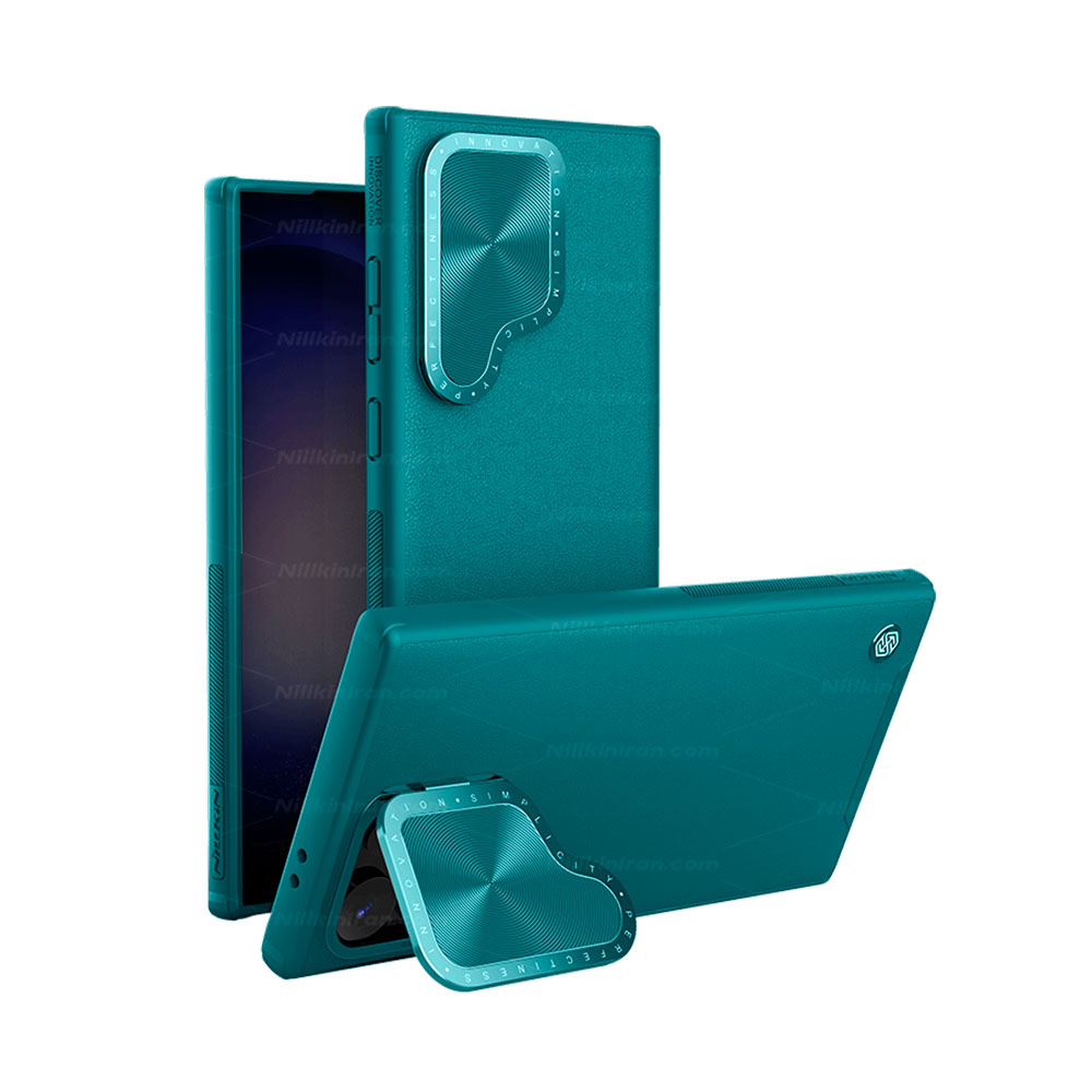 کاور نیلکین مدل Camshield Prop Leather مناسب برای گوشی موبایل سامسونگ Galaxy S24 Ultra
