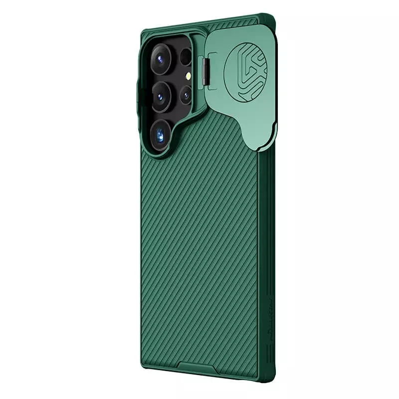 کاور نیلکین مدل Camshield Prop Leather مناسب برای گوشی موبایل سامسونگ Galaxy S24 Ultra