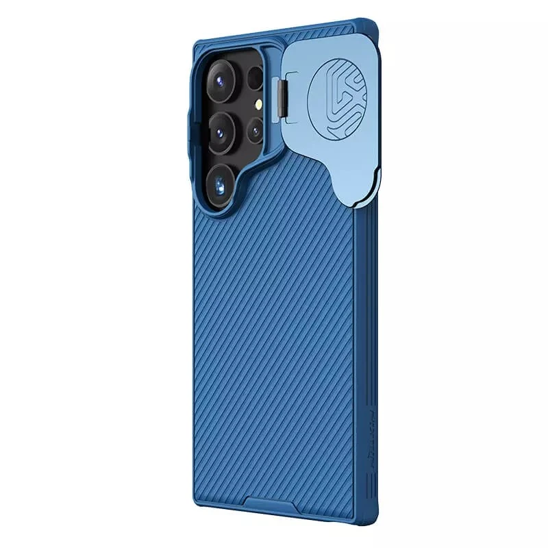کاور نیلکین مدل Camshield Prop Leather مناسب برای گوشی موبایل سامسونگ Galaxy S24 Ultra