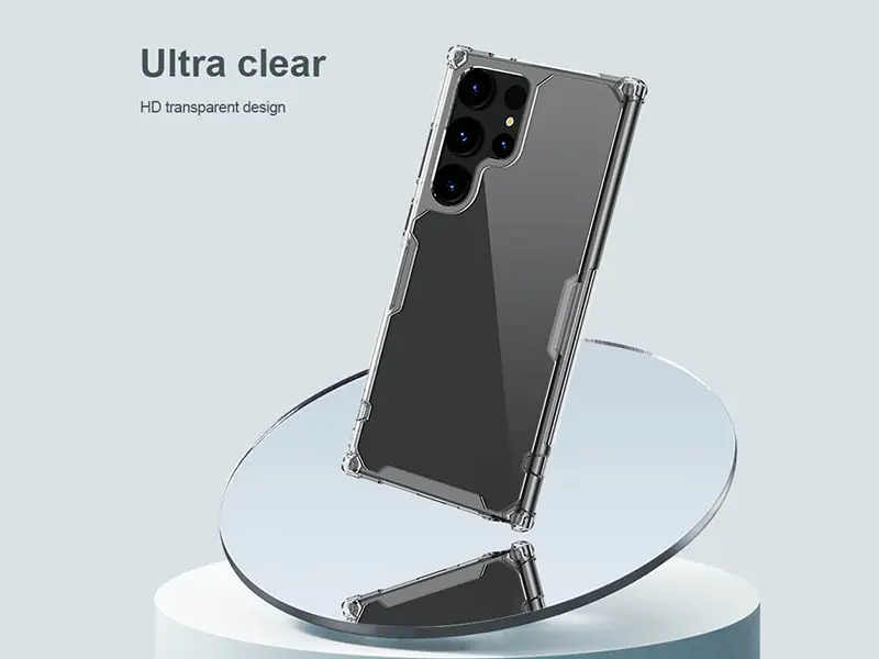 قاب شفاف نیلکین سامسونگ S25 Ultra مدل Nature TPU Pro