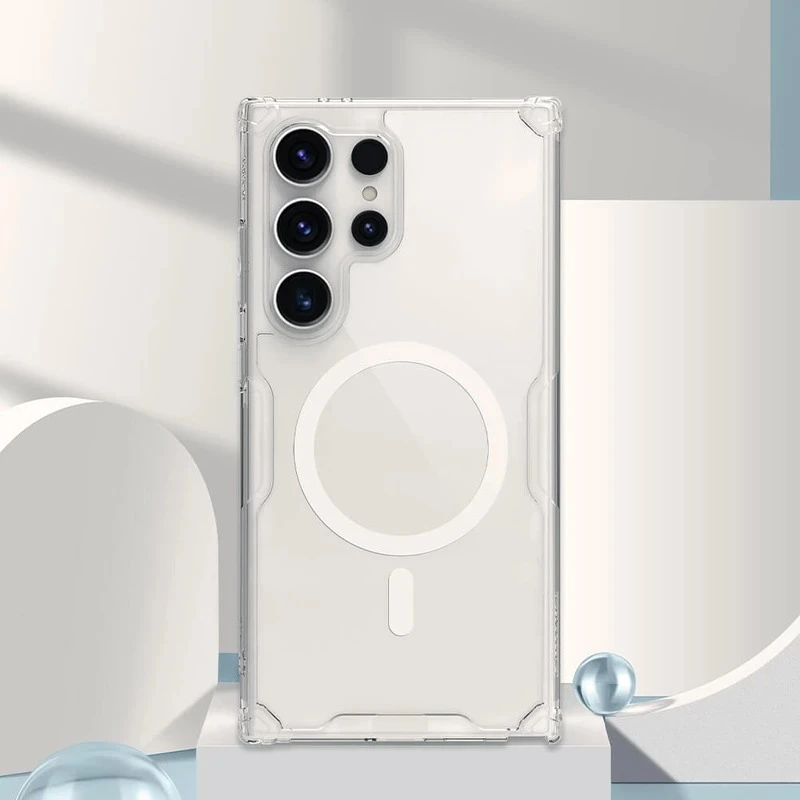 قاب نیلکین سامسونگ S25 Ultra مدل Nature TPU Pro Magnetic
