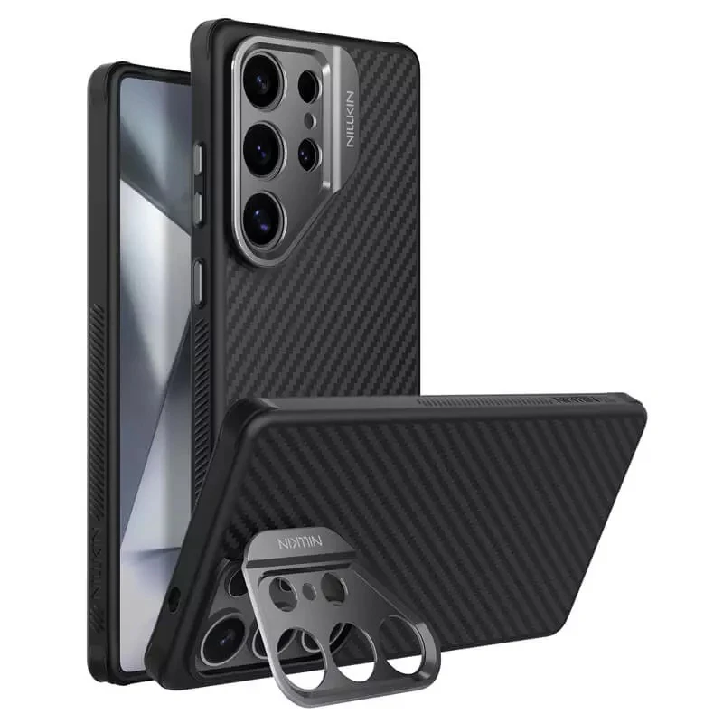 قاب نیلکین سامسونگ S25 Ultra مدل CarboProp Magnetic Precision Cutout Version