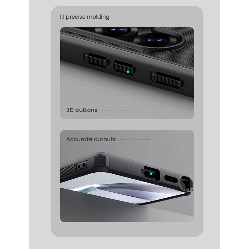 قاب نیلکین سامسونگ S25 Ultra مدل Super Frosted Shield Pro