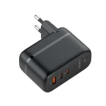 آداپتور 3 پورت 65 وات الدینیو Ldnio GaN Fast Charging Adapter Q366