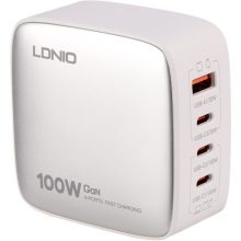 آداپتور شارژر چهار پورت 100وات الدینیو Ldnio Q408 GaN
