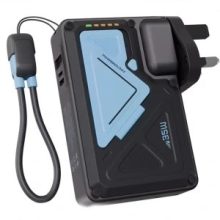 شارژر دیواری و پاوربانک وایرلس 10000 پاورولوژی Powerology 10000mAh Wall Charger MagSafe Power Bank PPBCHA80
