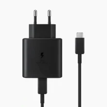 آداپتور سوپر فست شارژر سامسونگ اورجینال ۴۵ وات همراه کابل1.8 متر Samsung Super Fast Charger 45W EP-T4510XBEGEU