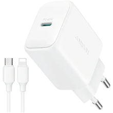 آداپتور شارژ 20 وات با کابل جویرم JOYROOM JR-TCF20 PD20W Charger