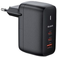 آداپتور شارژر 65 واتی سه پورت McDodo GaN 65W 3 port mini Fast Charger CH-0291