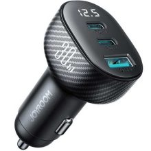 شارژر فندکی 3 پورت 30 وات جویروم JOYROOM JR-CCD04