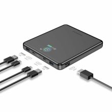 پاوربانک 20000 و هاب HDMI پاورولوژی مدل Powerology VOLTSTREAM PPBCHA89