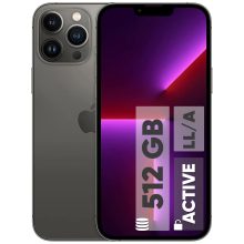 گوشی موبایل اپل مدل iPhone 13 Pro Max LLA تک سیم‌ کارت ظرفیت 512 گیگابایت و رم 6 گیگابایت – اکتیو