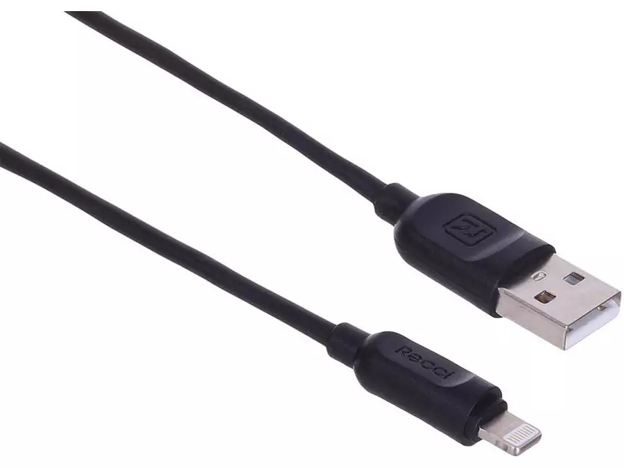 کابل تبدیل USB به لایتنینگ رسی مدل RCL-P200 طول 2 متر (Recci 2.1A Lightning 200 cm RCL-P200)