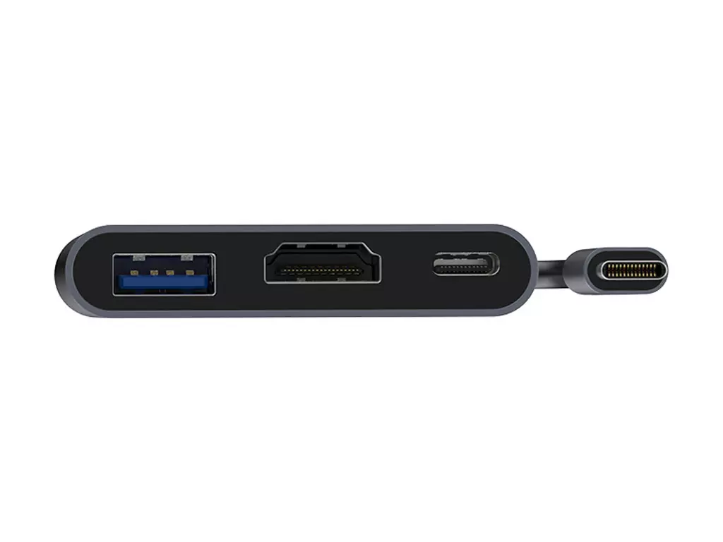 هاب 3 پورت usb3.0 مدل RH05 رسی  (Recci RH05 Type-C To Type-C/USB3.0/HDMI 3-In-1 Hub)