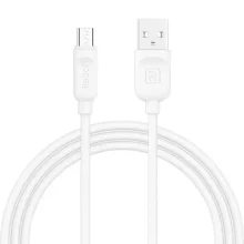کابل تبدیل USB به microUSB رسی مدل RCM-P100 طول 1 متر (Recci RCT-P100 Micro USB Cable 100 cm)