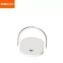 شارژر بی سیم و چراغ خواب RLS-L15 رسی (Recci RLS-L15 Wireless Charging 3In1 charger 15W Ambient Light)