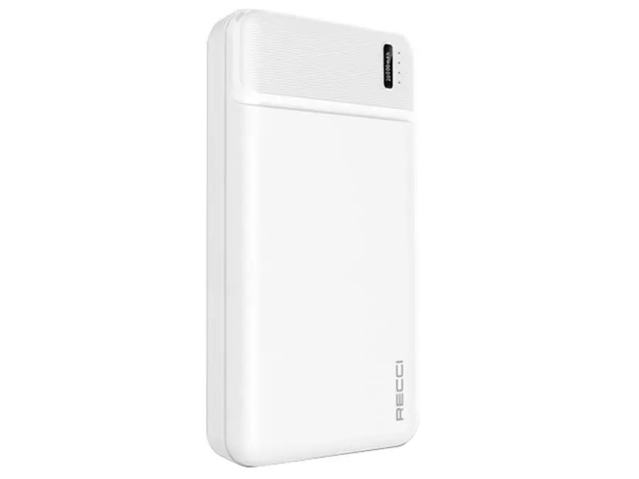 پاوربانک RPB-N17 رسی 20000 میلی‌ آمپر ساعت (Recci RPB-N17 Power Burton Powerbank 20000mAh Battery 2.1A Max Dual USB Output)