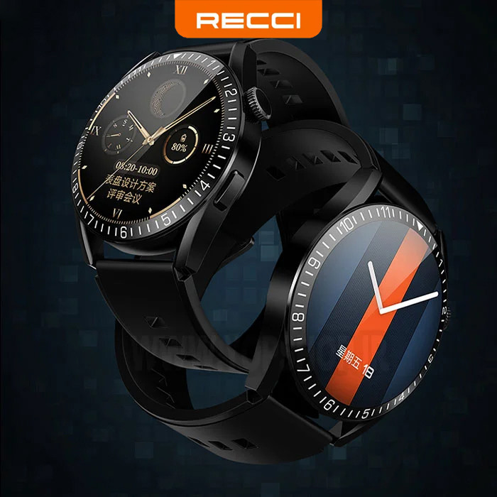 ساعت هوشمند ضد آب با قابلیت مکالمه RA09 رسی (Recci RA09 waterproof dustproof and wireless charging Sports Smart Watch)