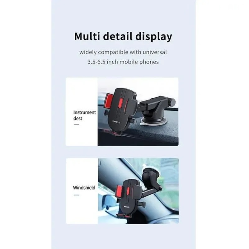 هولدر و پایه نگهدارنده گوشی موبایل RZ02 رسی (Recci Car Mobile Holder RZ02)