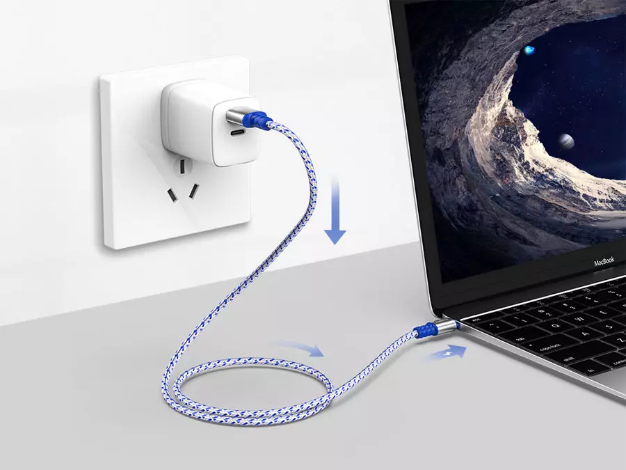 کابل  تبدیل USB به MICROUSB رسی مدل RTC-N37M طول 1 متر (RECCI Data Cable USB to micro USB RTC-N37M 1m)
