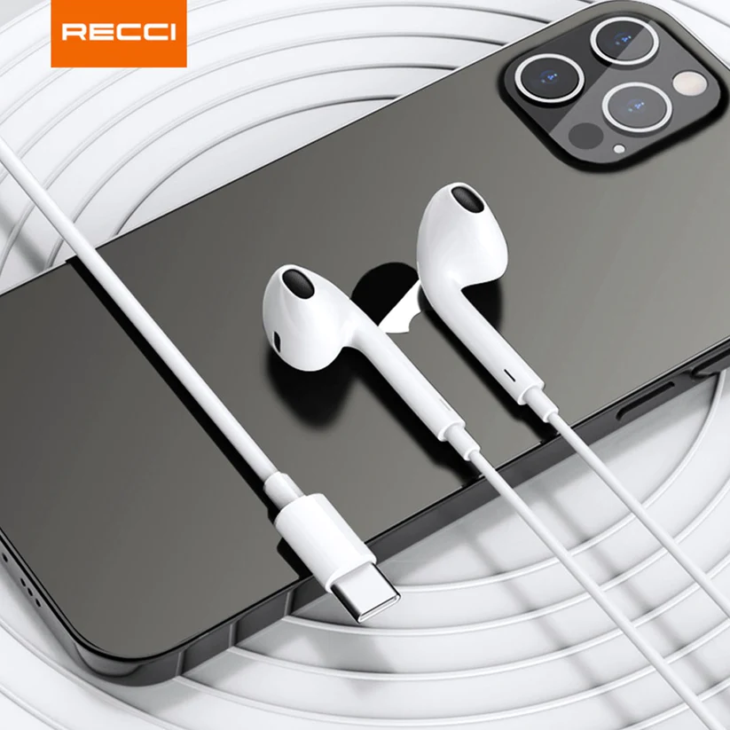 هندزفری REP-L27 رسی (Recci REP-L27 Type-c Wired Earphone)