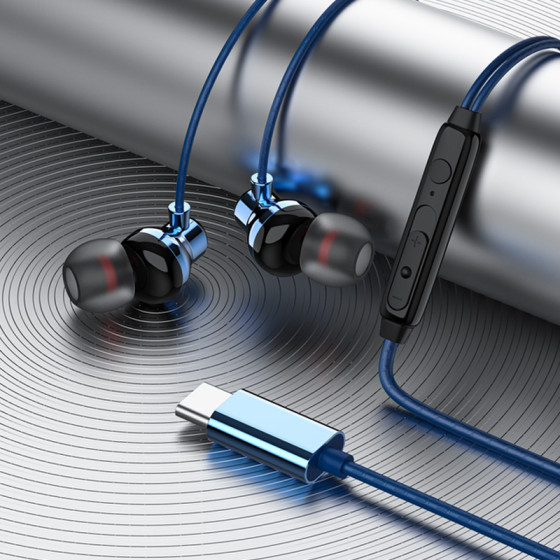 هندزفری سیمی REP-L36 رسی (RECCI REP-L36 Type-C interface digital version metal wired headset)