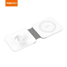 شارژر بی سیم RCW-13 رسی (RECCI RCW-13 3 IN 1 15W WIRELESS CHARGER)