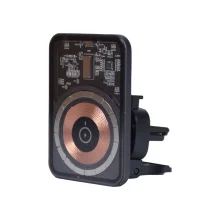 پایه نگهدارنده و شارژر بی سیم گوشی موبایل RHO-C31 رسی (Recci RHO-C31 Wireless Car Holder Magnetic Charger)