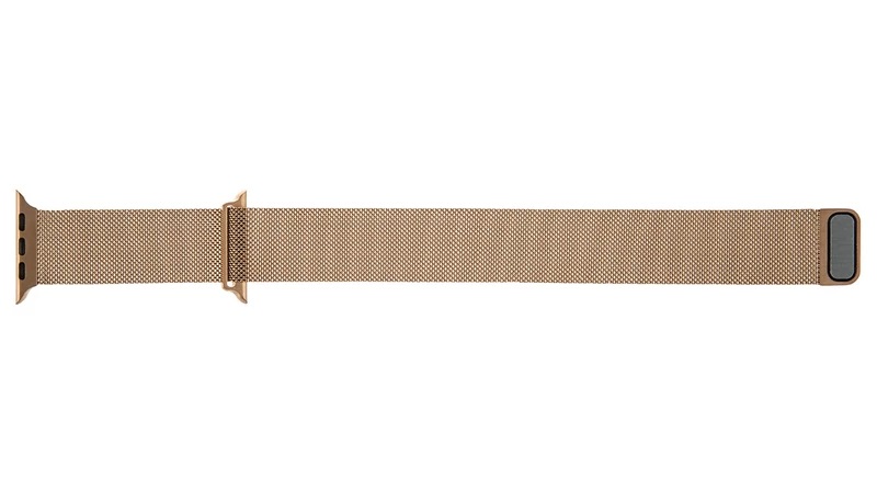 بند فلزی ساعت هوشمند مدل Milanese Loop مناسب برای اپل واچ 42 میلی متری