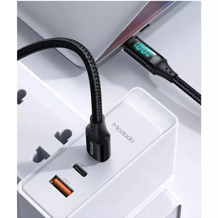 کابل USB-C مک دودو مدل Digital HD 100W PD Fast Charge طول 1.2 متر CA-8820