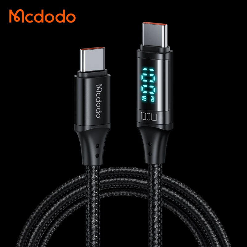کابل USB-C مک دودو مدل Digital HD 100W PD Fast Charge طول 1.2 متر CA-8820