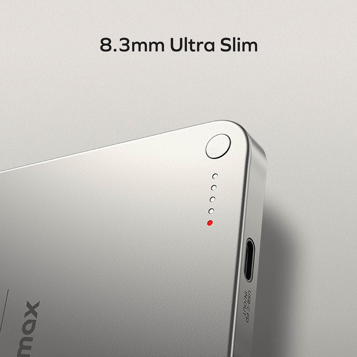 پاوربانک مگنتی momax Q.mag x1 مدل IP116e (8.3mm ultra slim)