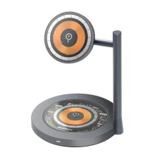 استند و شارژر مگنتی Q.MAG Dual 2 Dual Magnetic Wireless Charging Stand