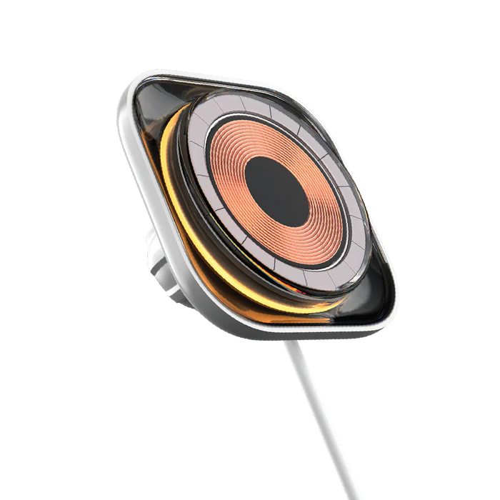 شارژر مگنتی 1-Charge Flow | Magnetic Wireless Charging Car Mount (15W) مومکس (momax)